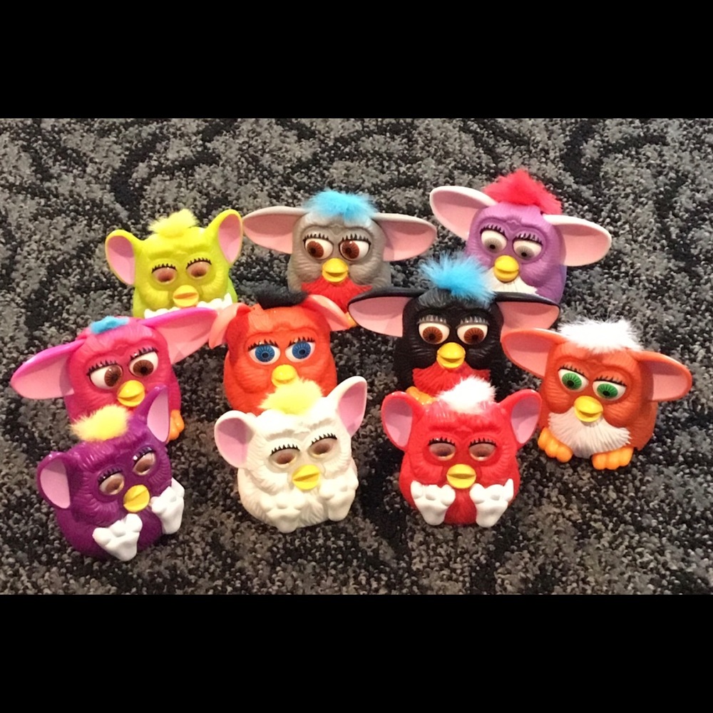 Furby Vintage McDonalds 1998 Toy Furbies Toys Figures Figurines Doll Happy Meal - Picture 13 of 13